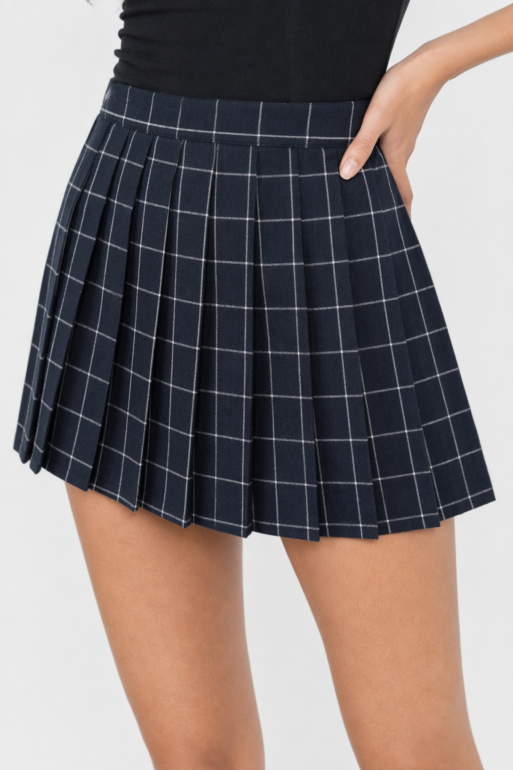 Plaid Mini Skirt with a Japanese Twist 26