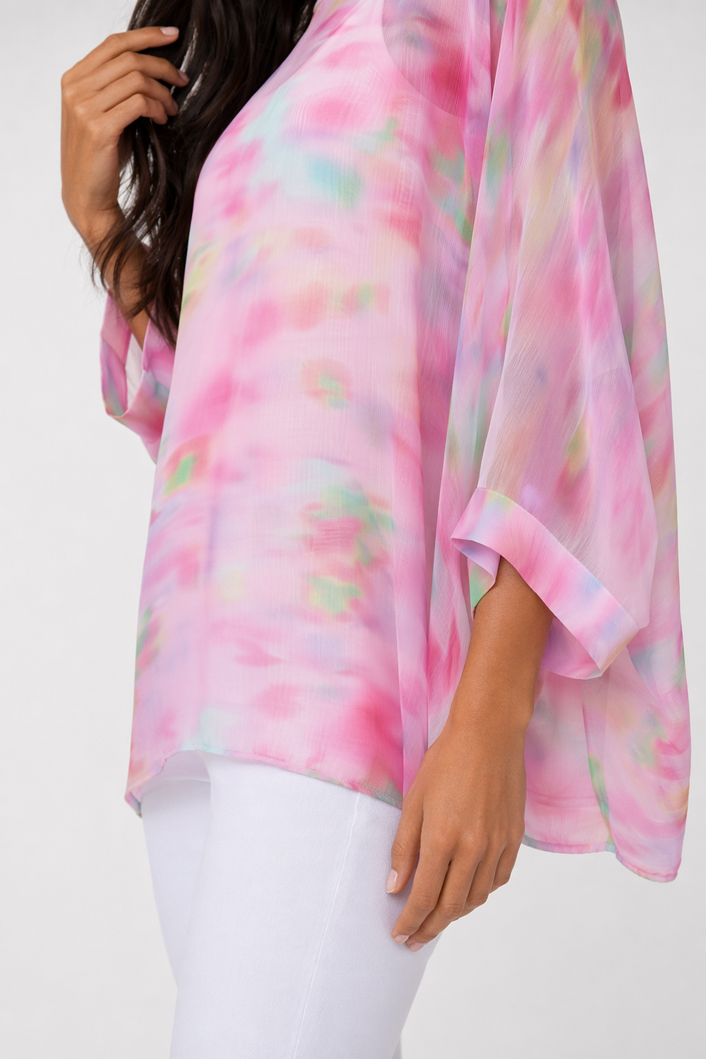 Pink Chiffon Women's Unicorn Blouse Default