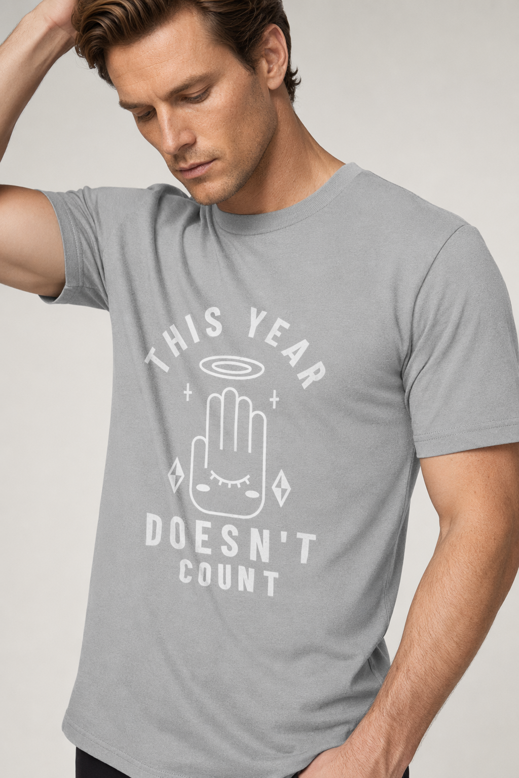 2020 Men's Graphic Tee Athletic Heather