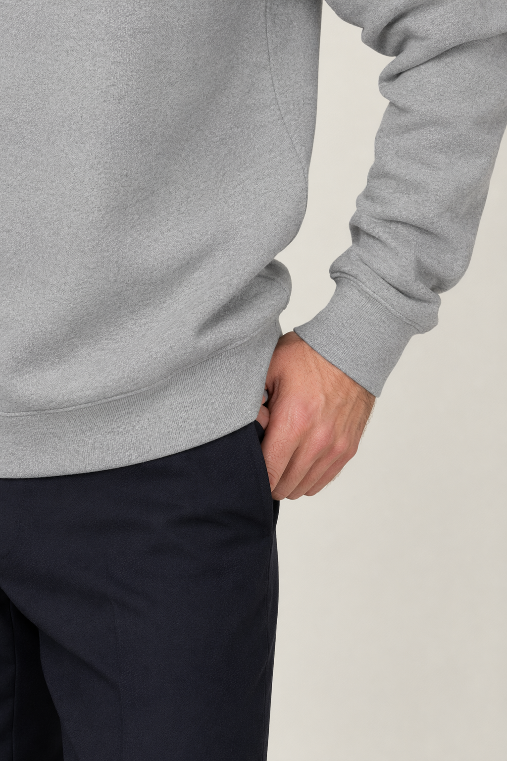 Multi-Strip Crewneck Sweatshirt for Men Default