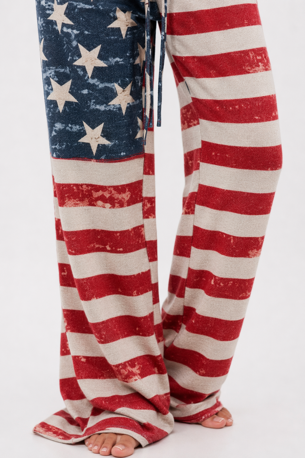 Flexible Women's Casual Trousers Red