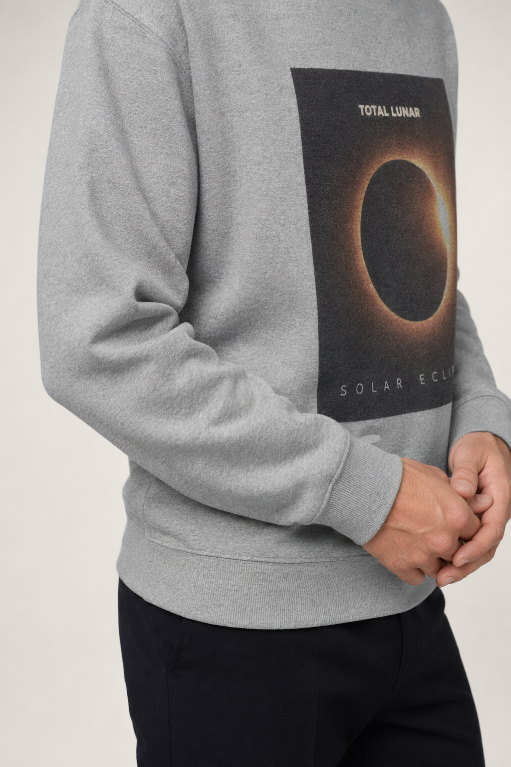 Lunar Space Men's Sweatshirt - Complete Sport Grey