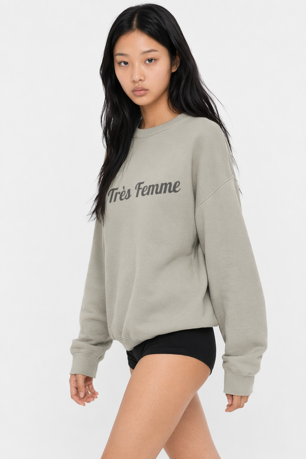 Logo Femme Crewneck Sweatshirt for Women Default