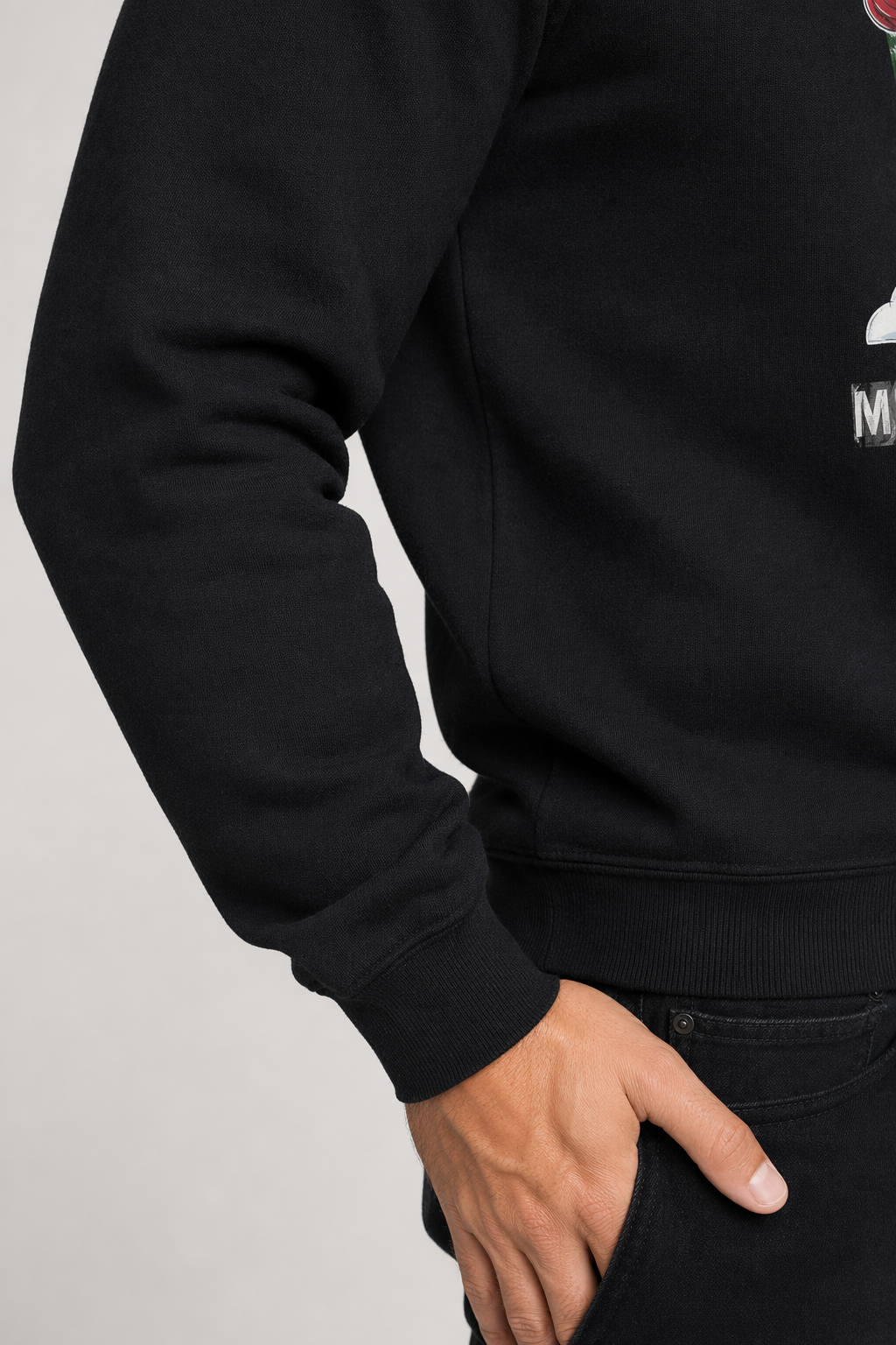 Santa Dabbing Men's Crewneck Sweatshirt Default