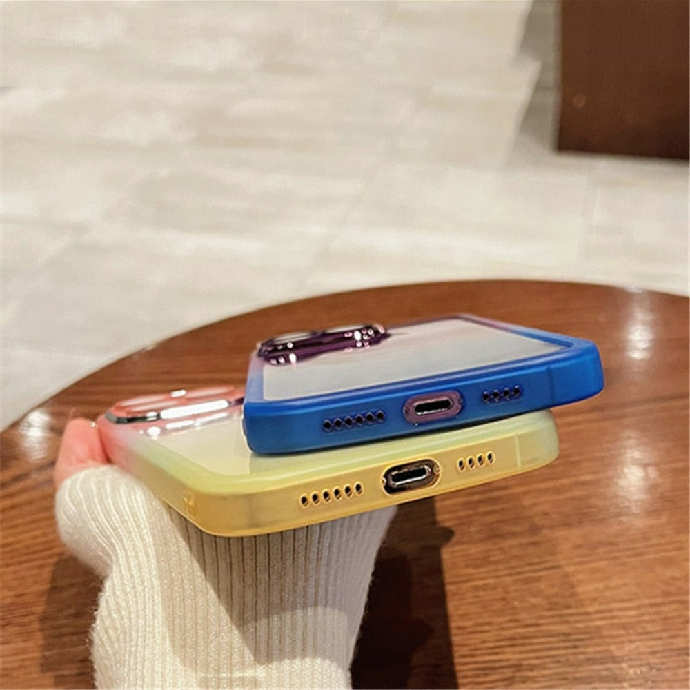 Clear Phone Case with Gradients for iPhone: An Improved Title