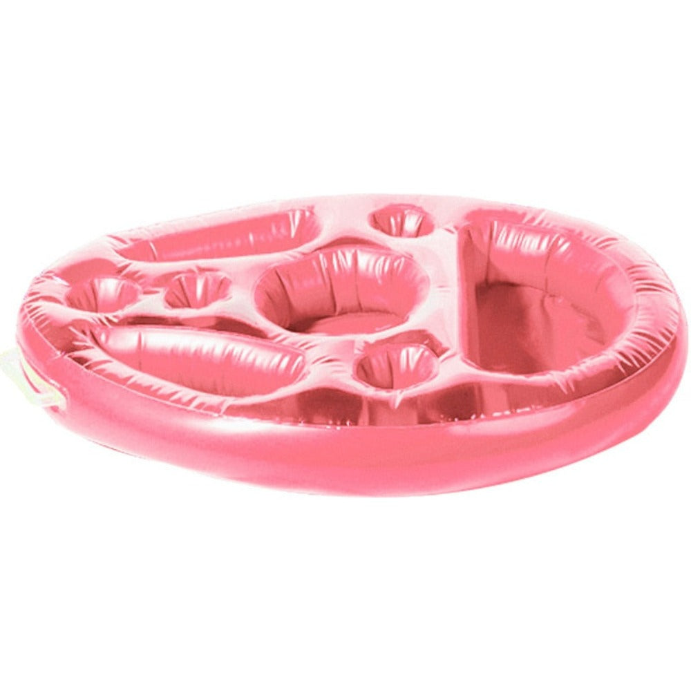 Inflatable Floating Tables for Food and Drinks in Swimming Pools