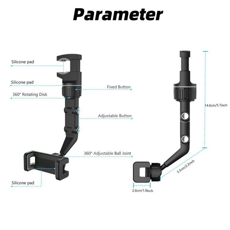 Car Support Bracket with Versatile Functions