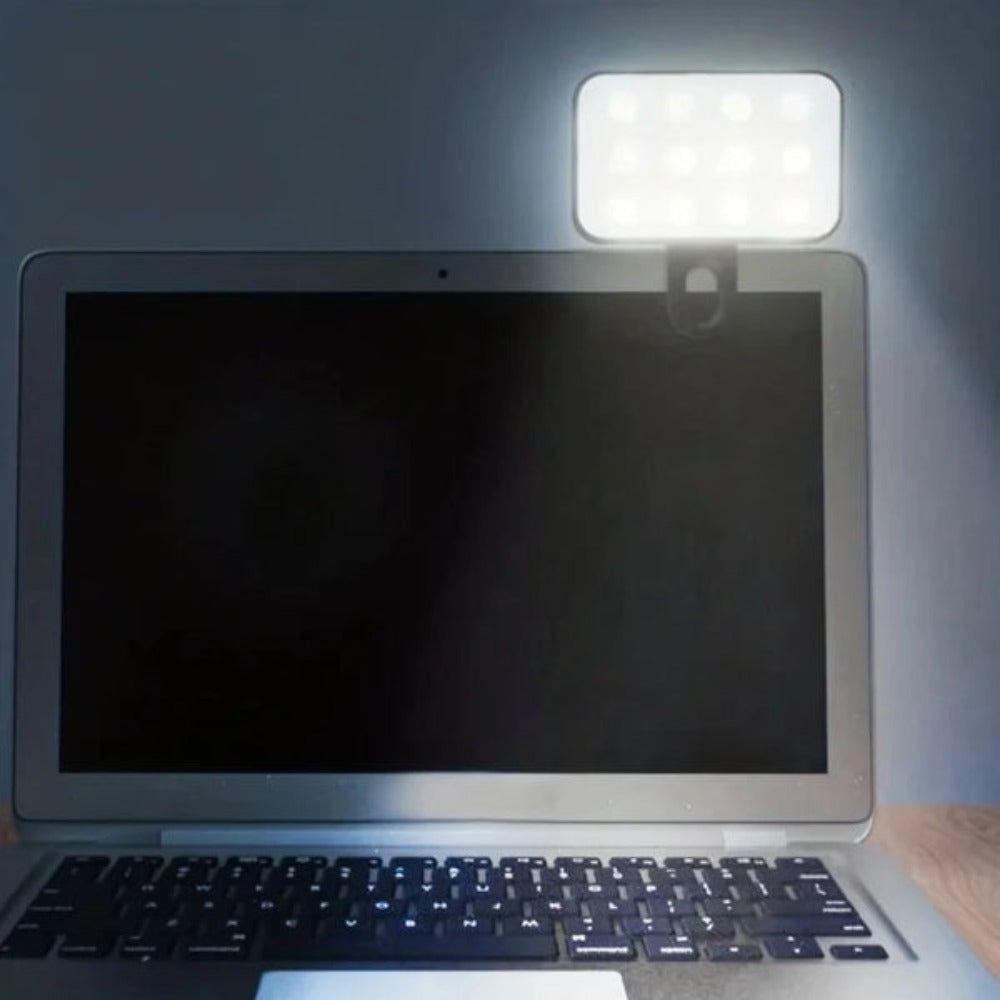 Enhanced LED Selfie Light Clip with High Brightness