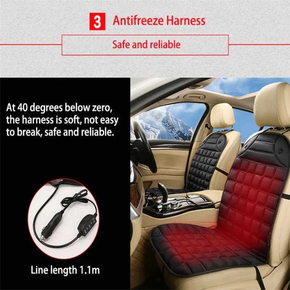 Heated Mat for a Cozy and Snug Car Ride on 12V