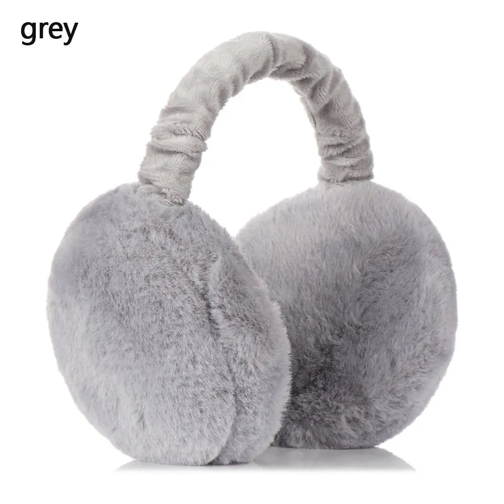 Fuzzy Ear Warmers for Winter