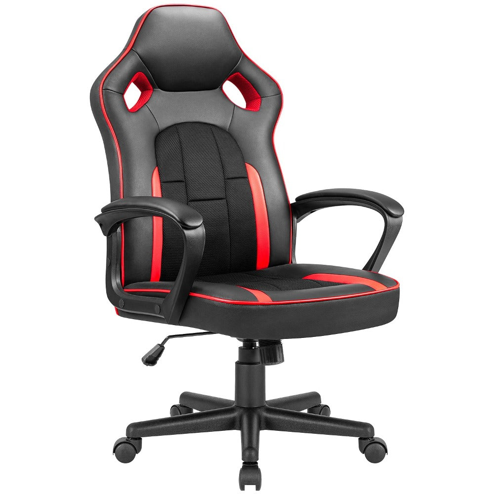 Dragon Faux Leather Gaming Chair for Racing Enthusiasts