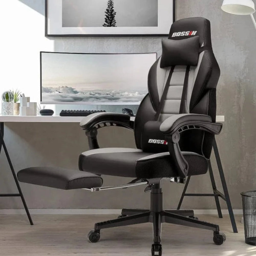 Massage-Enabled Dragon Racing Office Chair