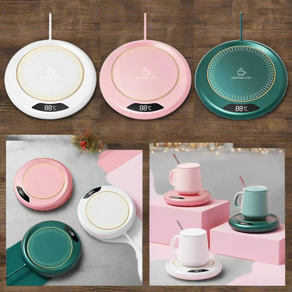 Digital Display USB Coffee Mug Warmer