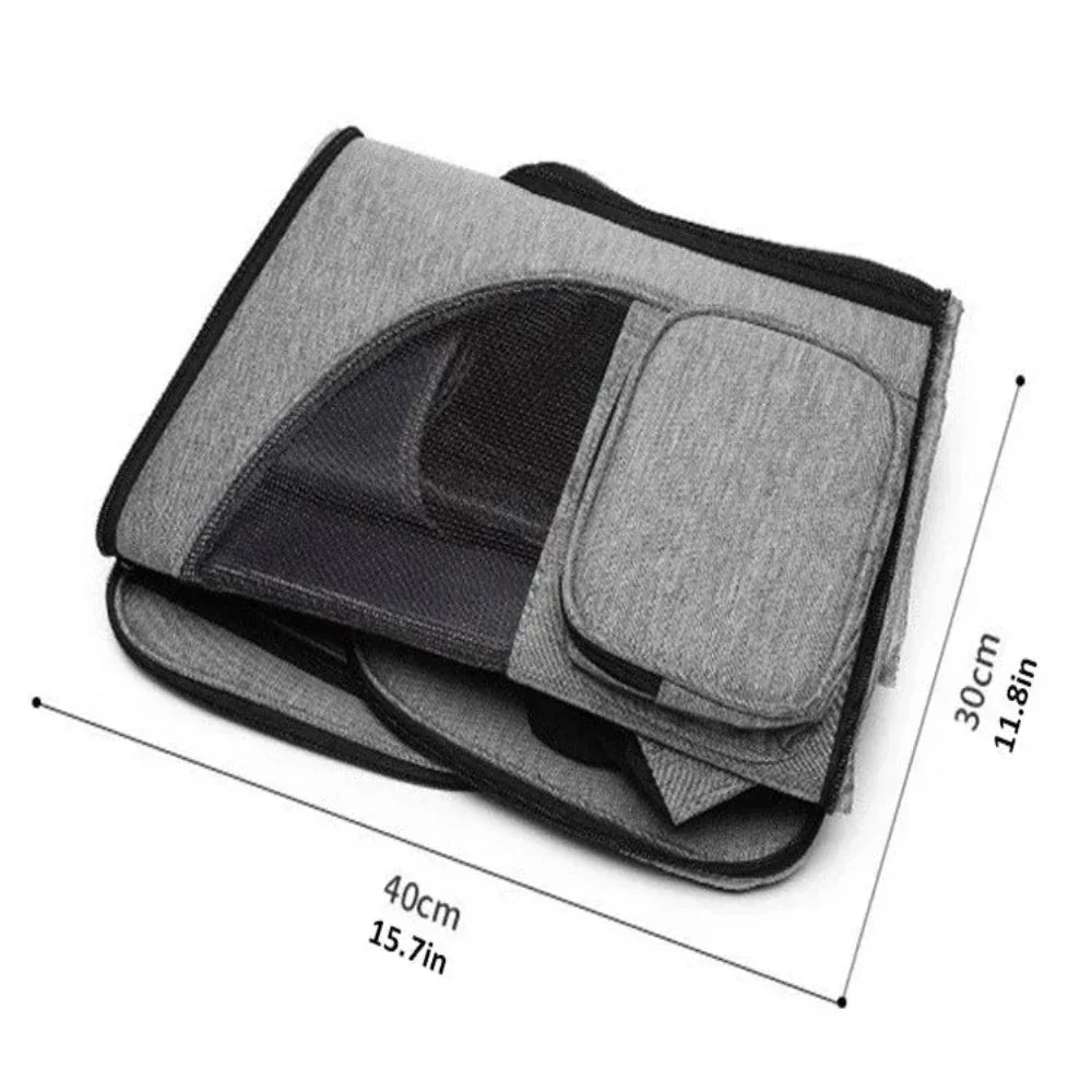 Pet Carrier Backpack with Foldable Design for Comfortable Travel with Your Furry Friend