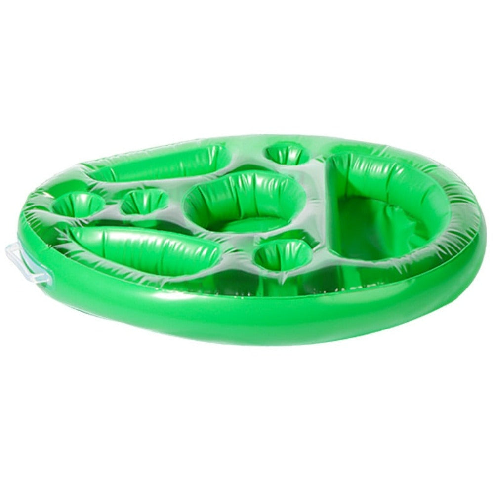 Inflatable Floating Tables for Food and Drinks in Swimming Pools