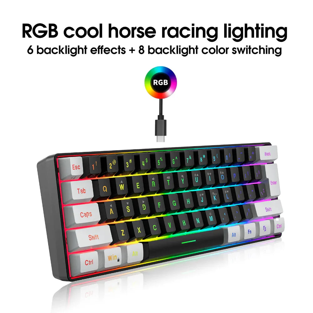 RGB Dragon Keyboard and Mouse Bundle - Clarifying the Product's Meaning while Distinguishing it from the Original