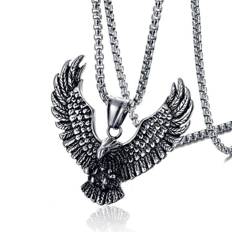 Soaring Falcon Pendant