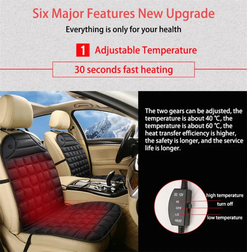 Heated Mat for a Cozy and Snug Car Ride on 12V