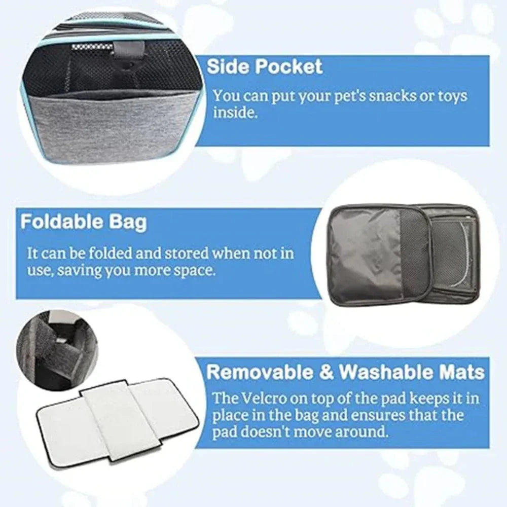 Breathable Portable Pet Carrier Bag for Traveling with Your Pet