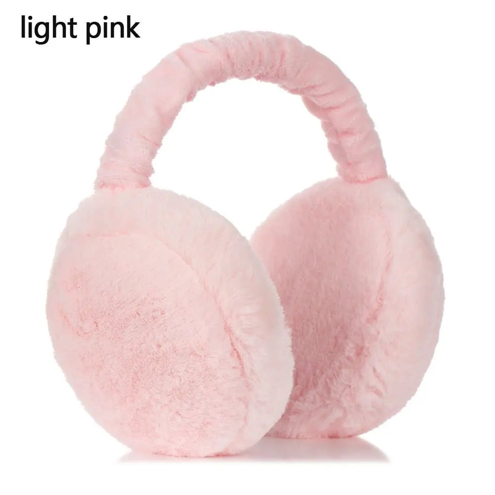 Fuzzy Ear Warmers for Winter