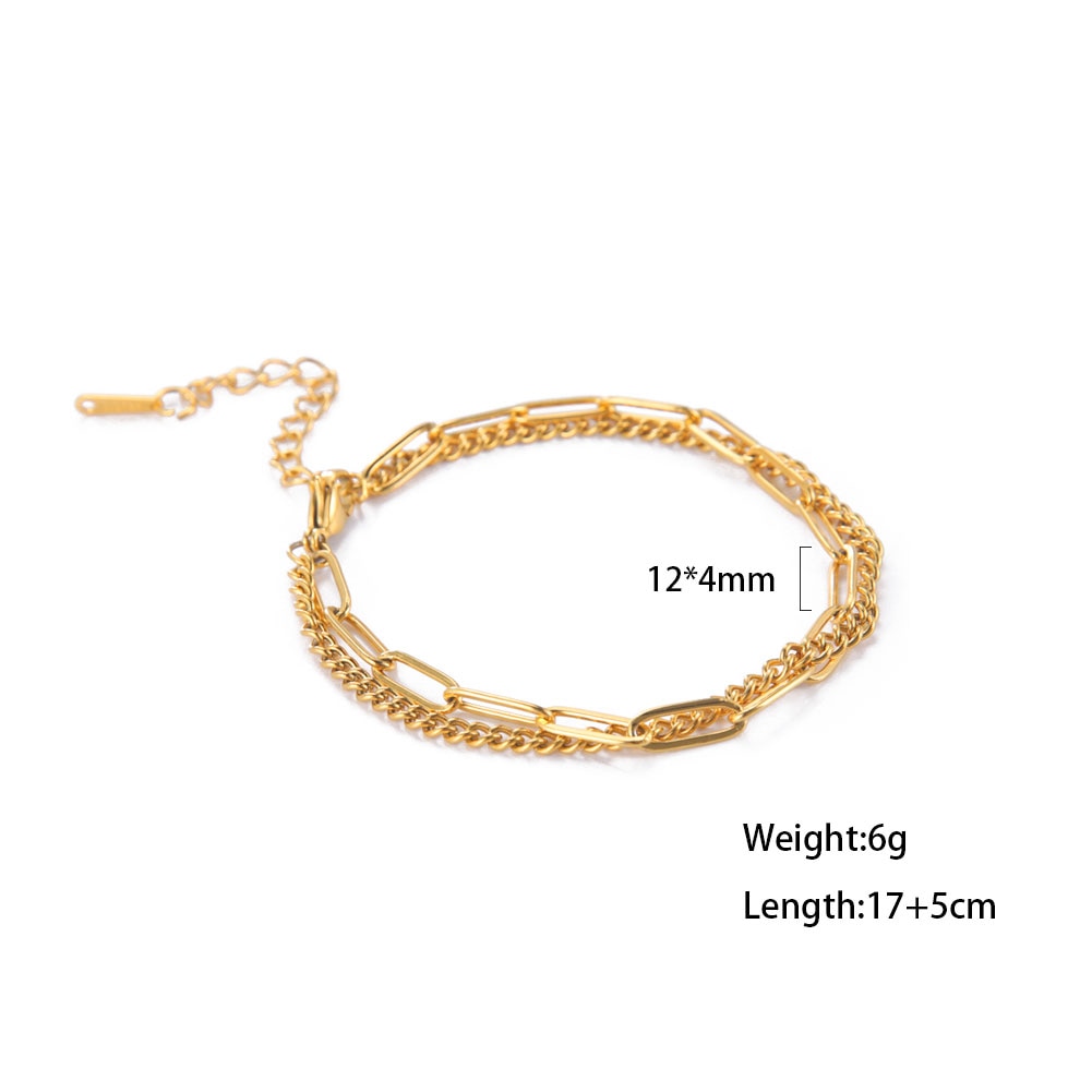 Multi-Strand Charm Bracelet for a Fashionable Stacked Style