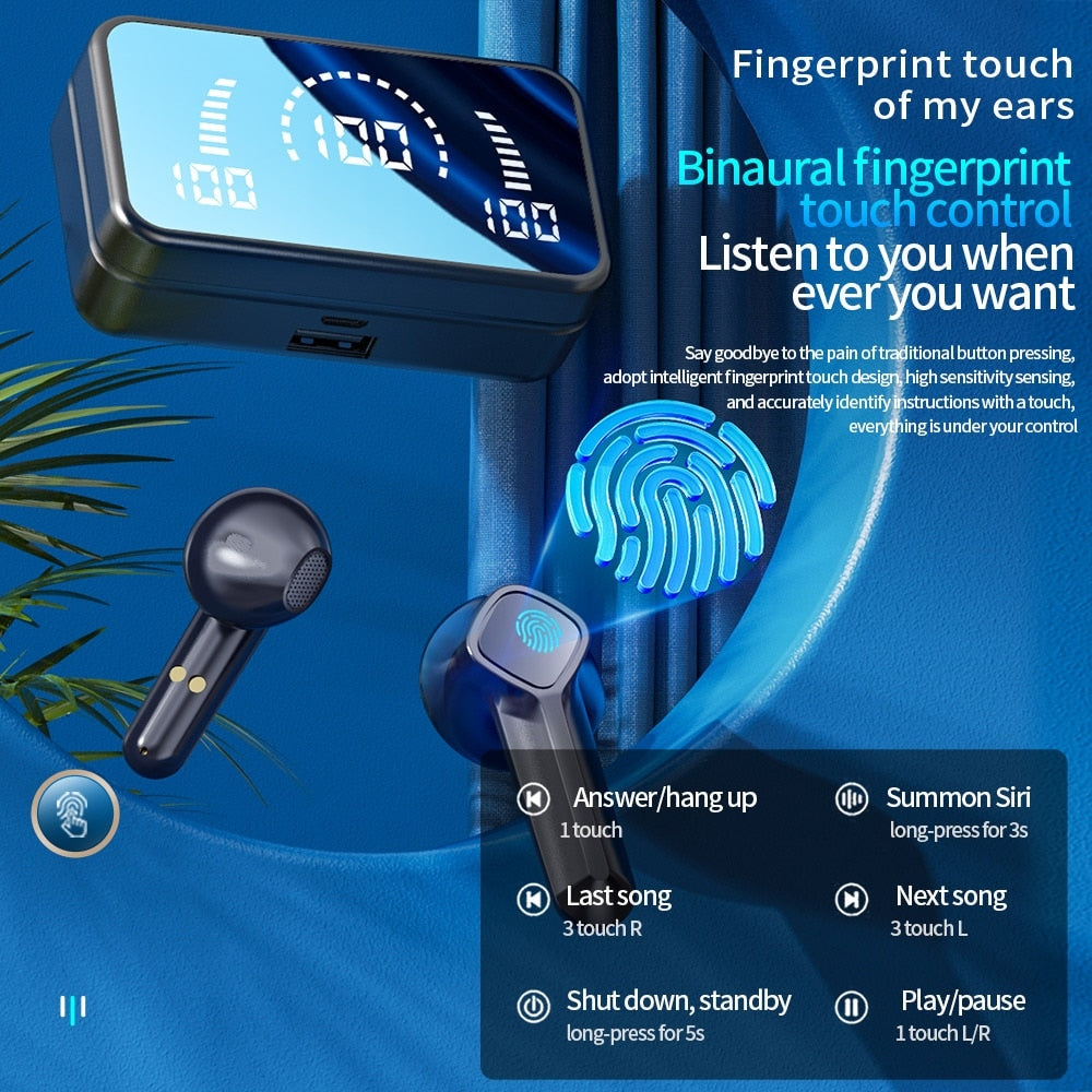 Bluetooth 5.3 Wireless Earbuds with Dragon-inspired Design