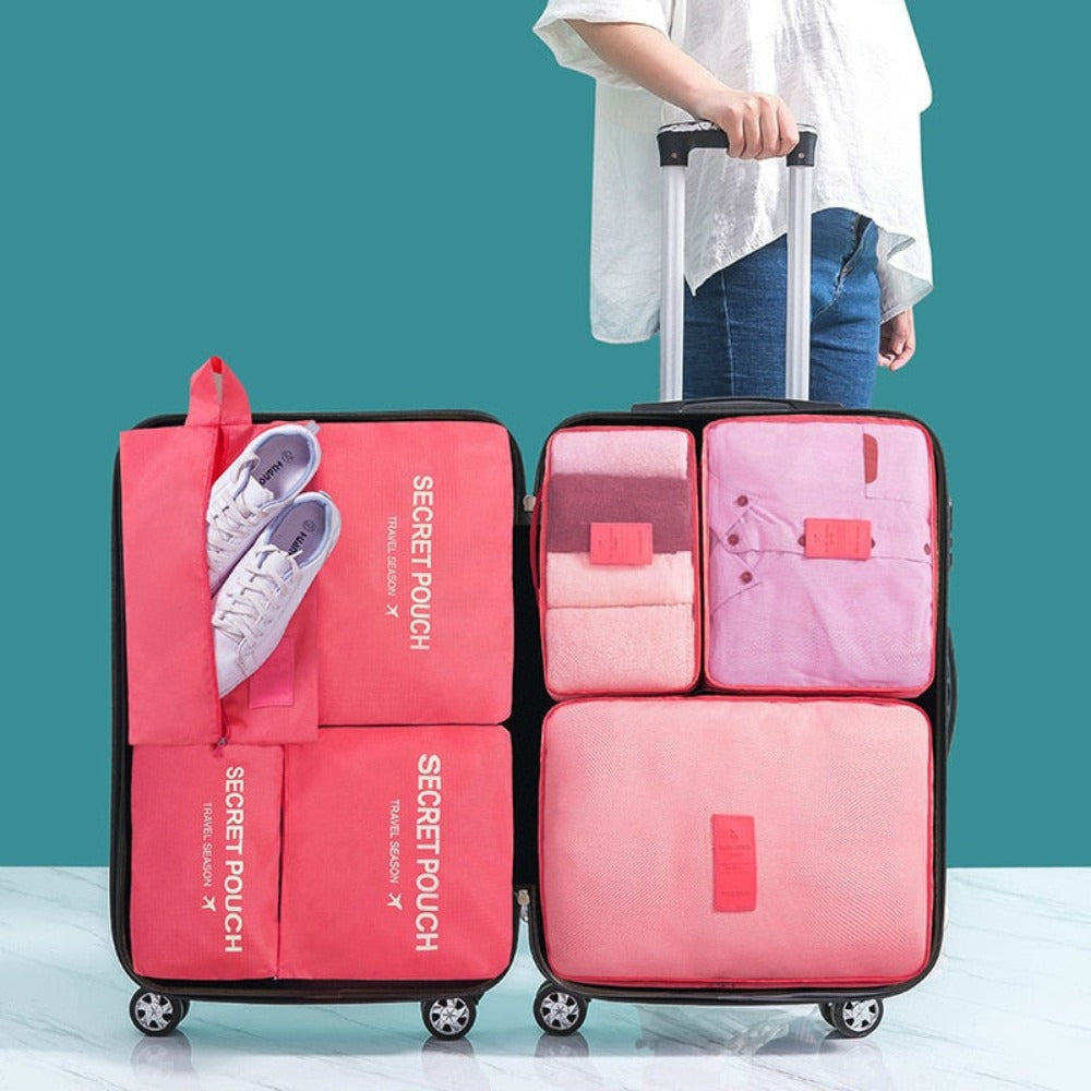 Set of 7 Luggage Packing Cubes