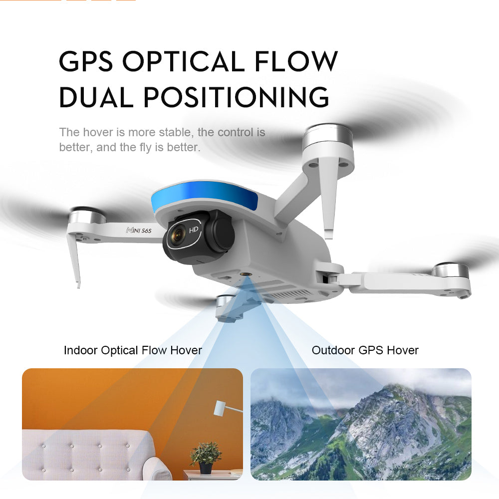 Dragon Ninja Flyer S GPS Visual Stream HD Dual Camera Intelligent Drone