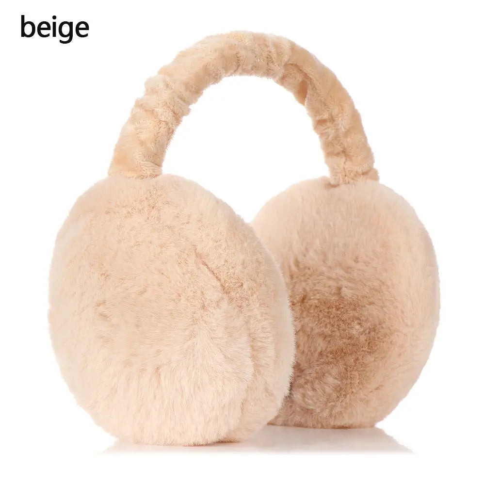 Fuzzy Ear Warmers for Winter