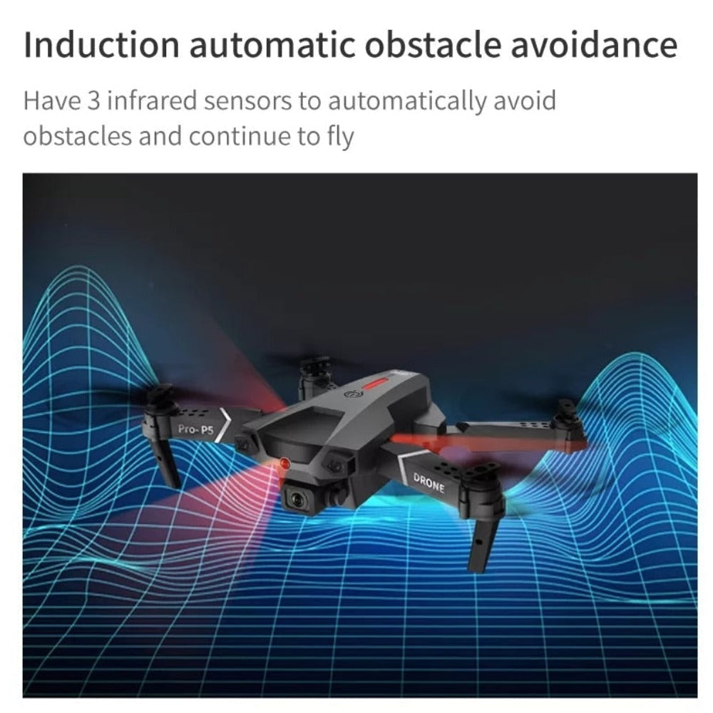 Smart Quadcopter Drone with Dual HD Cameras and Phantom X Technology