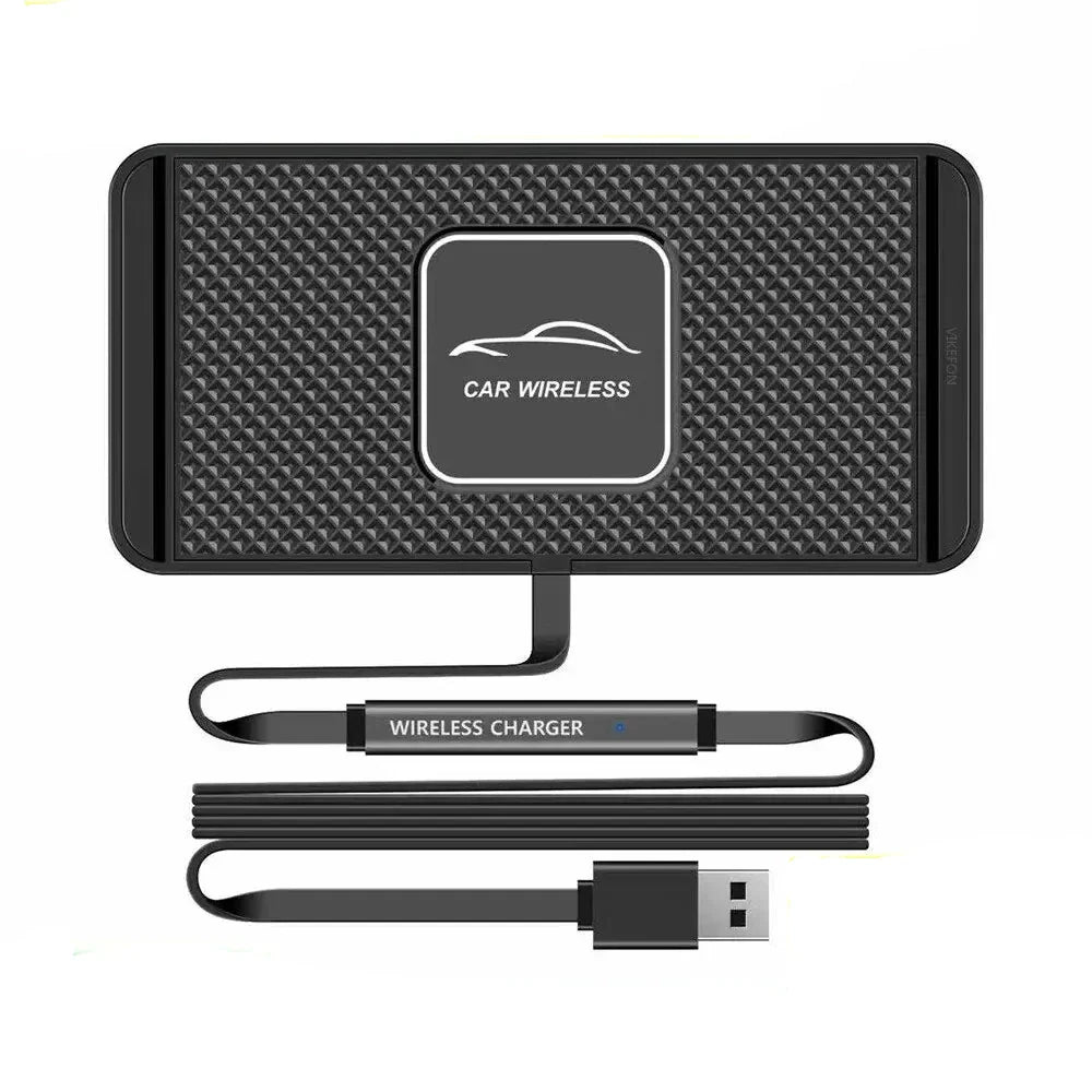 Slip-Resistant Rapid Wireless Charging Pad for Vehicles