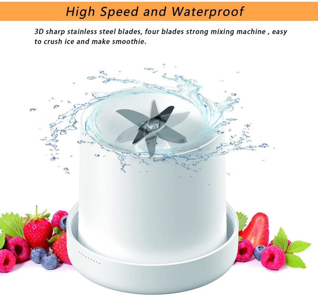 Mobile Blender for Juicing On-the-Go