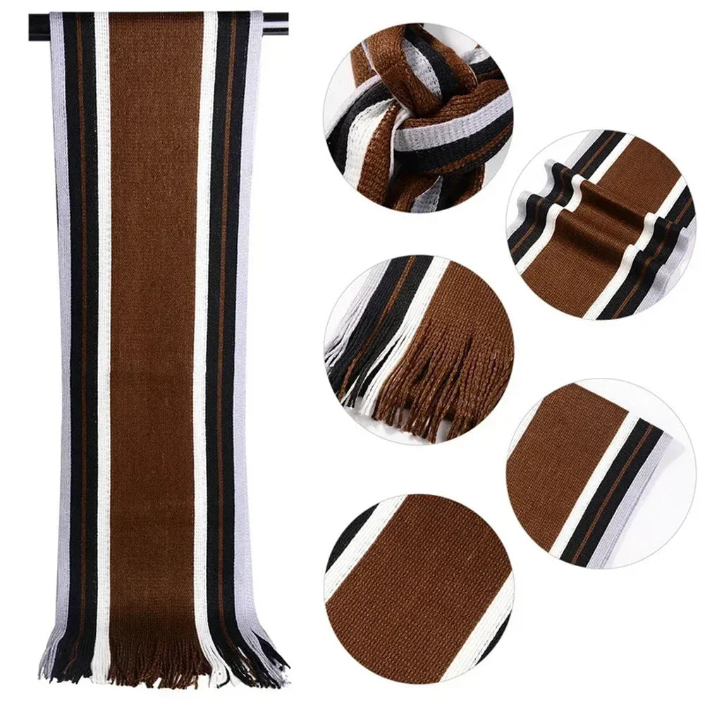 Cozy and Comfortable Patterned Scarf