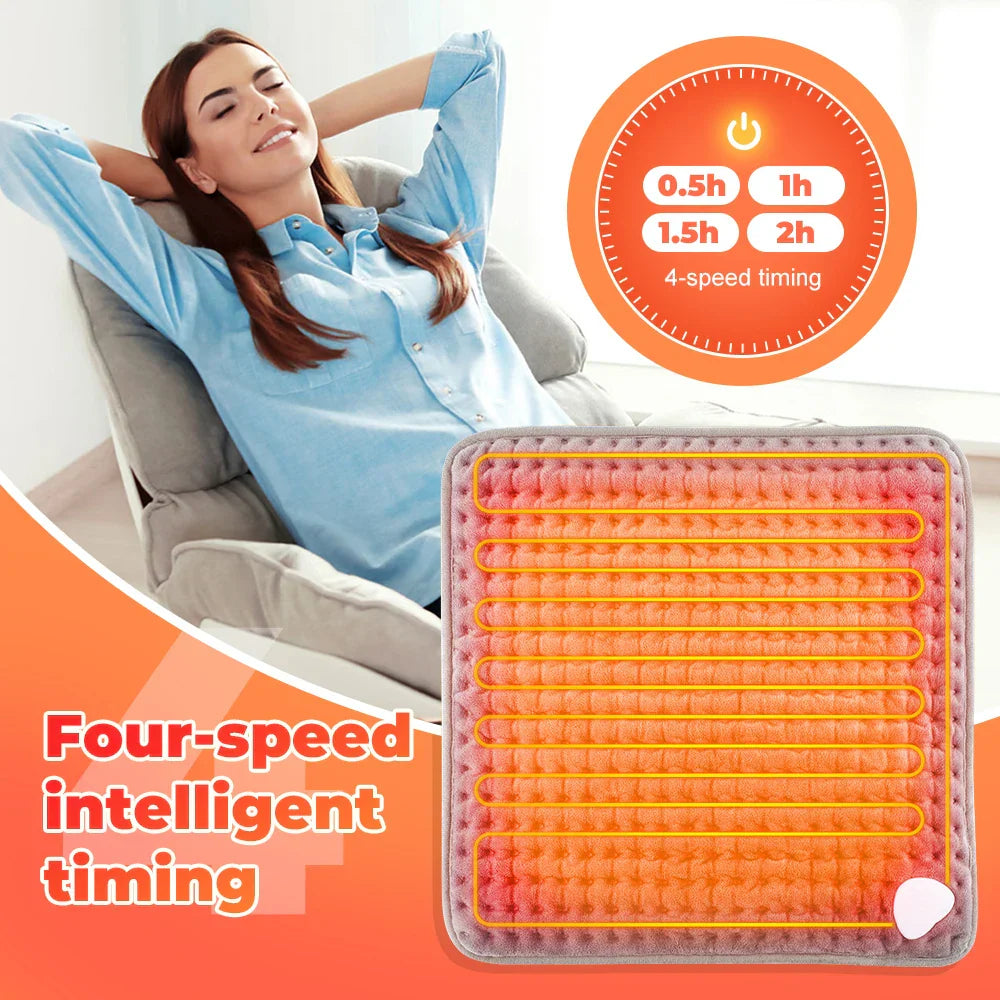 Cozy and Plush Heated Foot Warmer