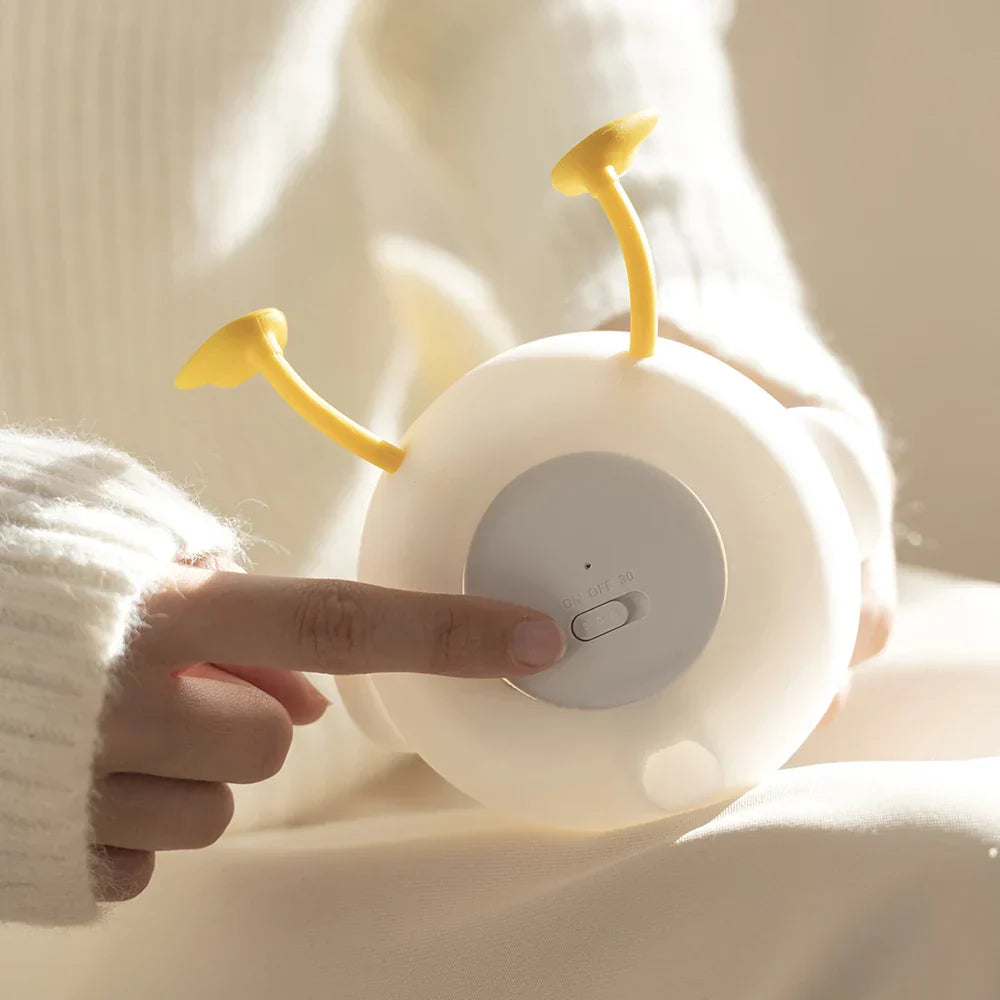 Adorable LED Duck Mobile Phone Stand with Touch Lamp