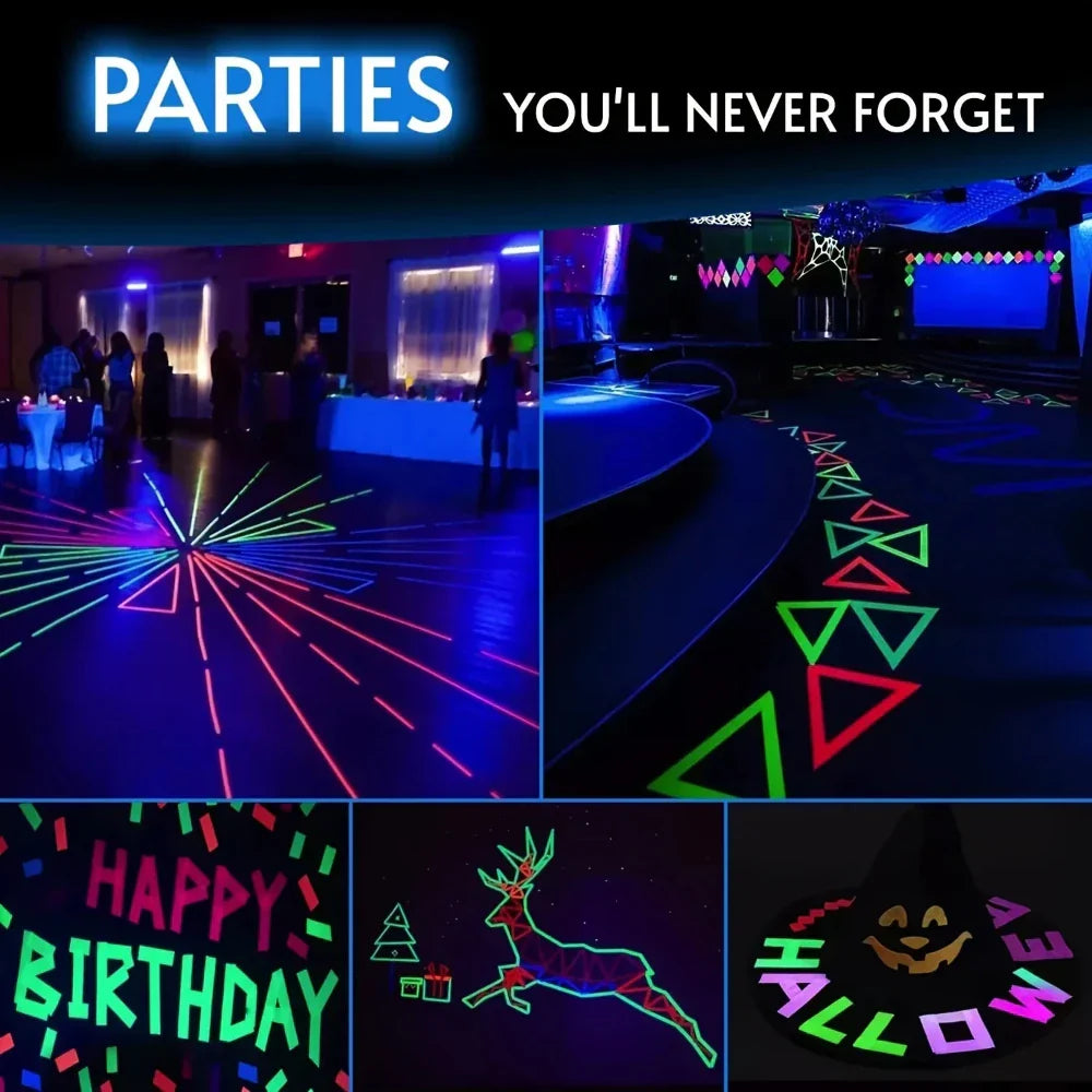 Halloween and Home Decoration Glow Tape - Enhance Your Spooky Décor