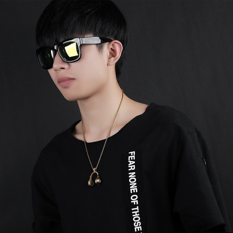 Hip Hop Necklace: A Stylish Headphone Pendant