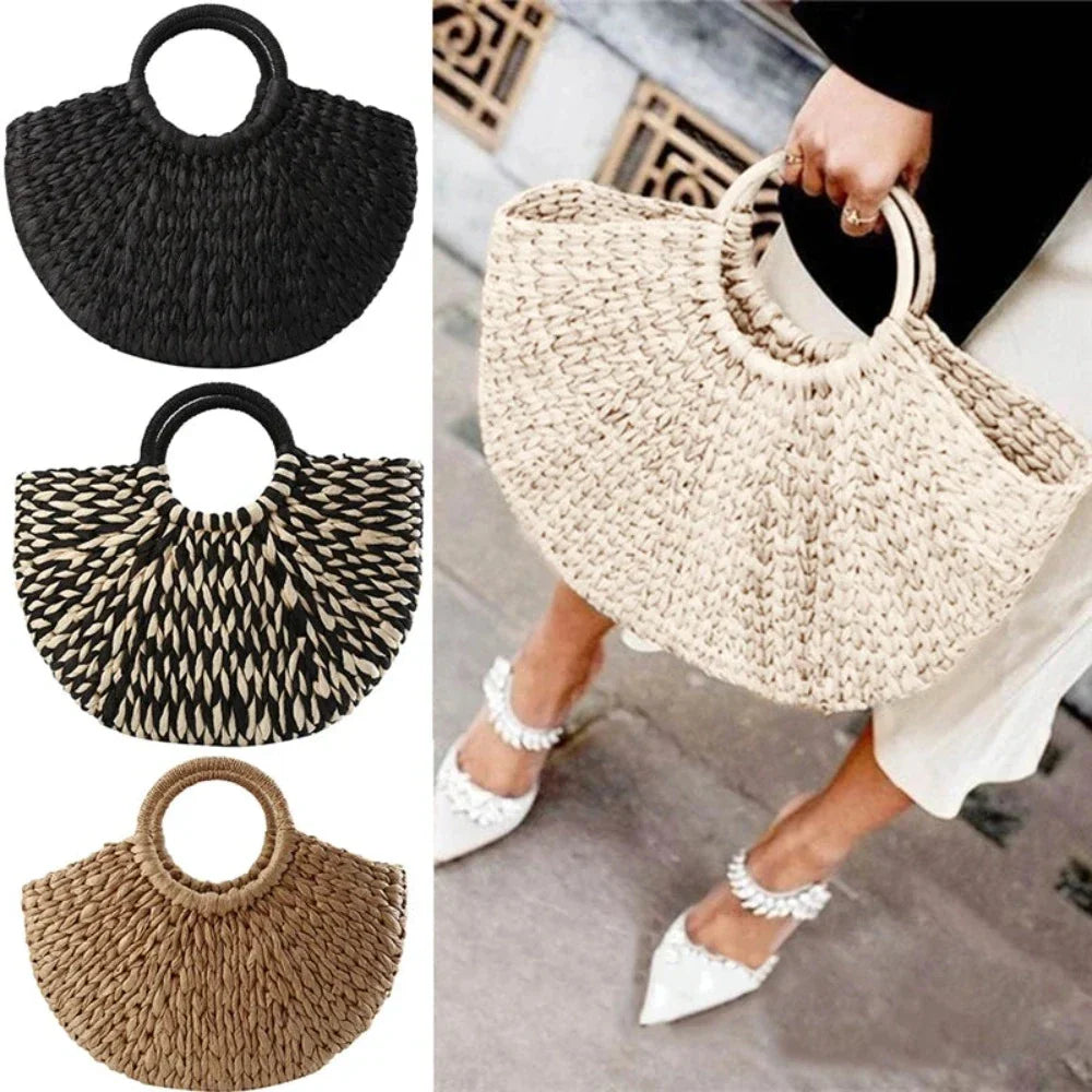 Summer Woven Tote for Women