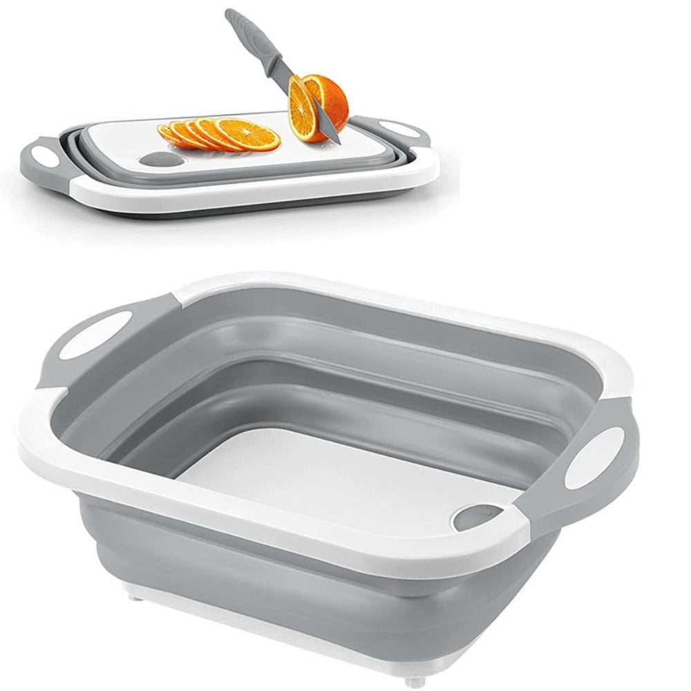 Collapsible Cutting Board with Multiple Functions