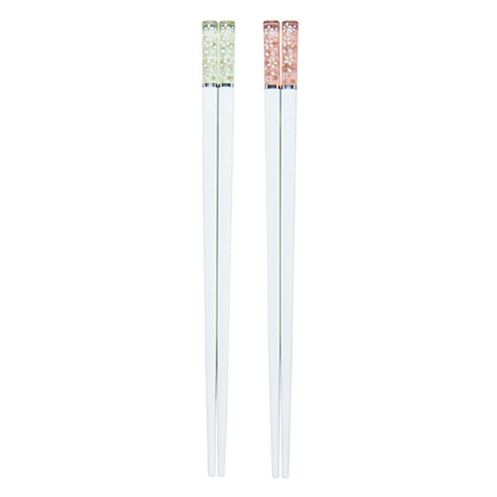 Cherry Blossom Chopstick Set - Japanese Inspired Gift Pack (4 pairs)