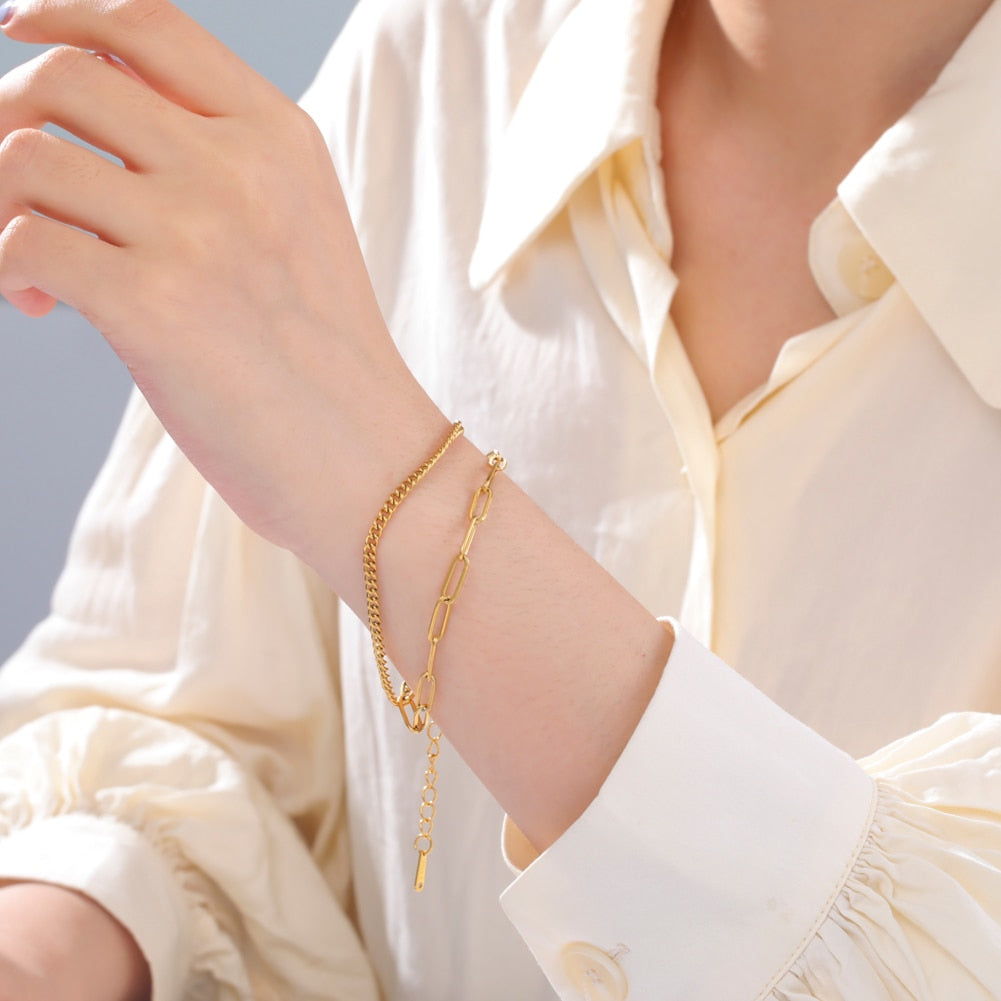 Multi-Strand Charm Bracelet for a Fashionable Stacked Style