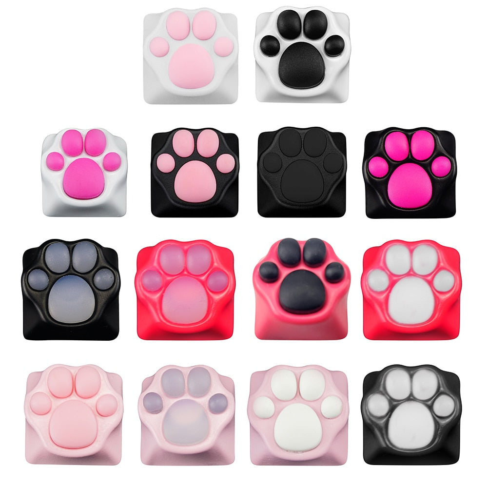 Silicon Feline Foot Key Cover