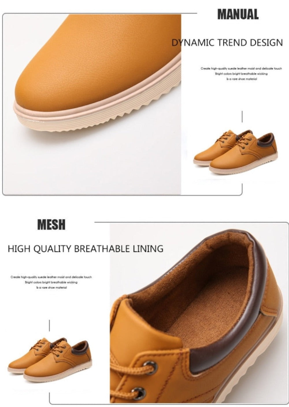 Casual Oxford Sneakers for Men