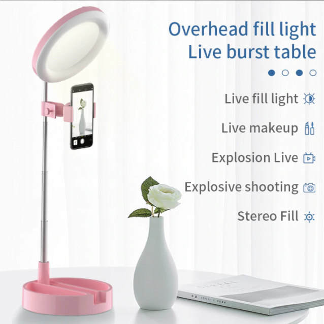 Portable Stand for Mobile Ring Light