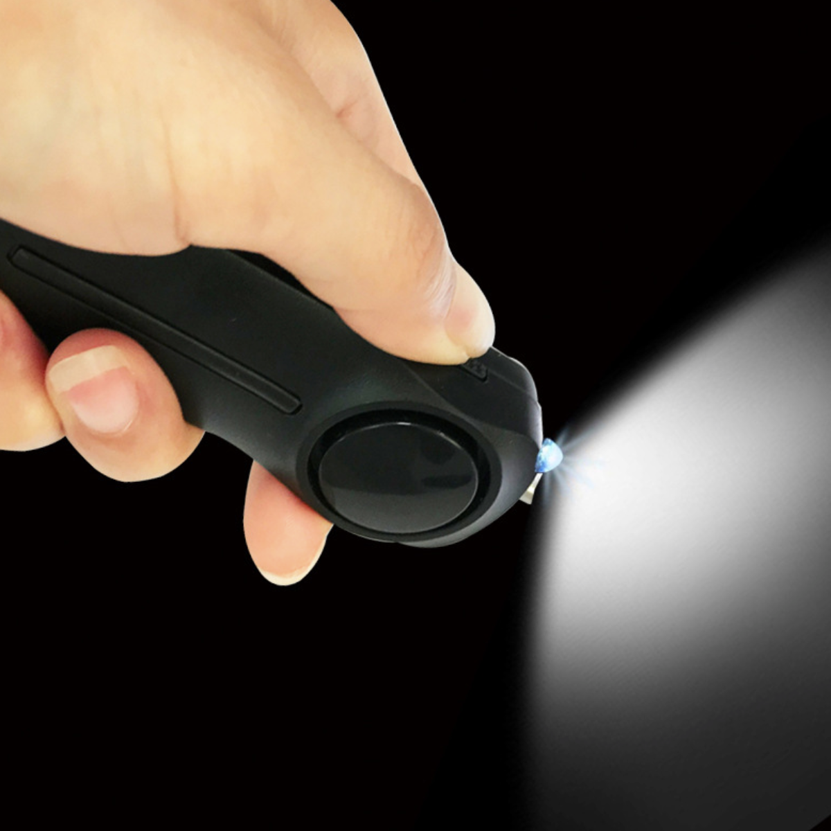 Keychain LED Safety Alarm