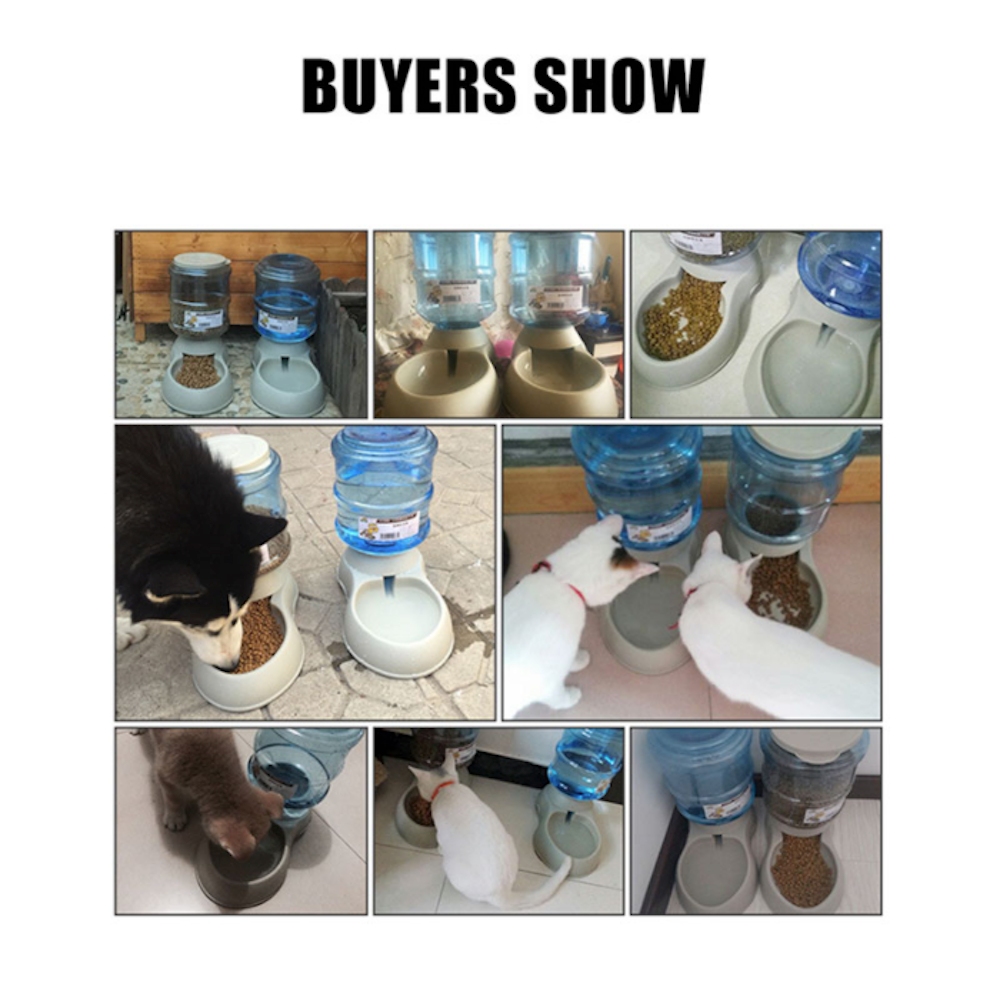 Pet Food Dispenser with 3.75L Capacity and Automated Dispensing