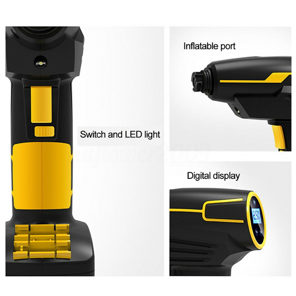 Air Pump for Inflating Tires on the Go