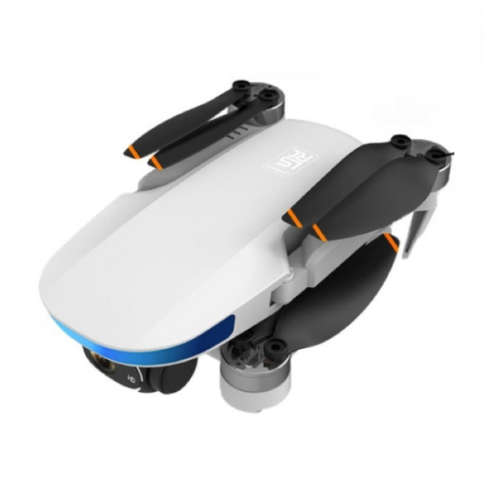 Dragon Ninja Flyer S GPS Visual Stream HD Dual Camera Intelligent Drone: white, black foldable quadcopter drone, modern minim