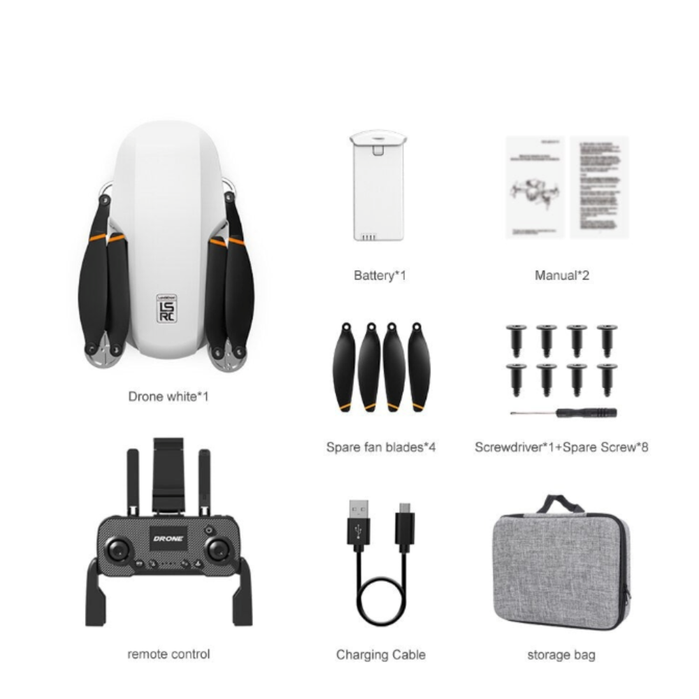 Dragon Ninja Flyer S GPS Visual Stream HD Dual Camera Intelligent Drone