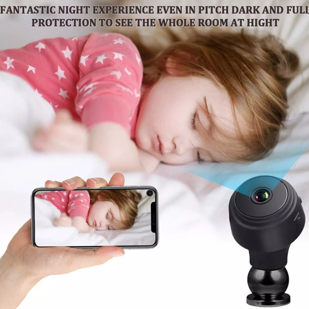 Smart Compact Wireless Camera with WiFi Connectivity